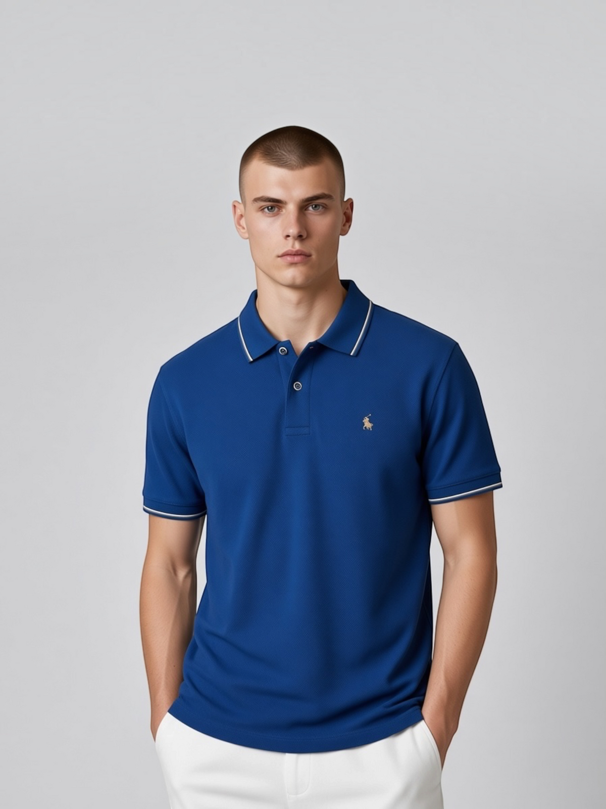 Premium Short Sleeve Polo Shirt Mens