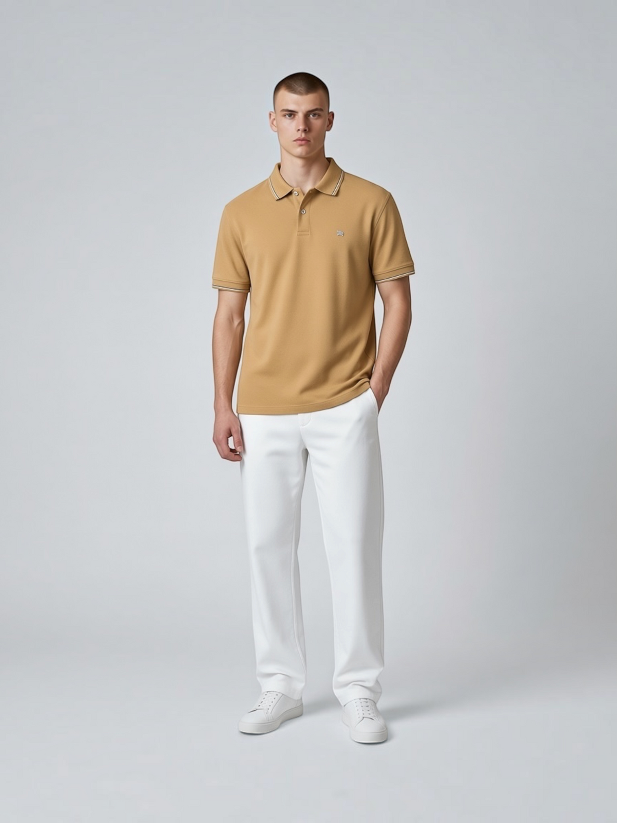 Premium Short Sleeve Polo Shirt Mens