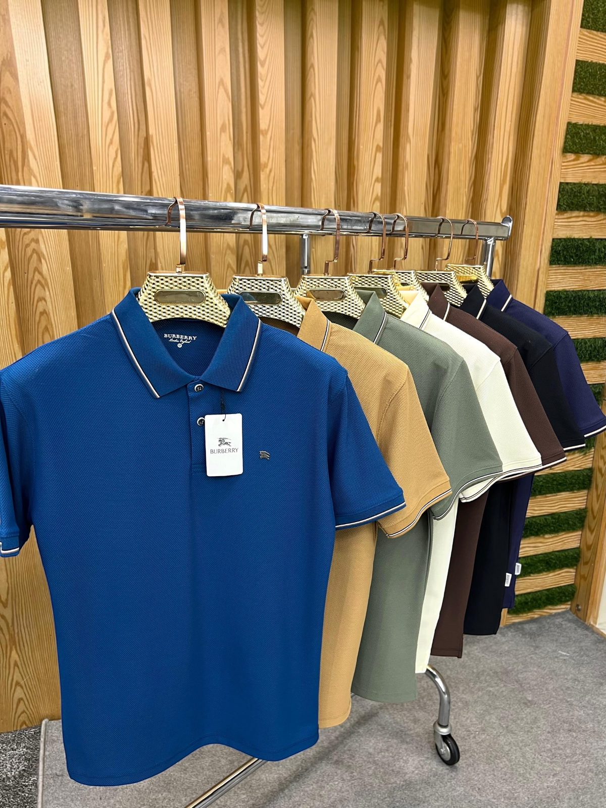 Premium Short Sleeve Polo Shirt Mens