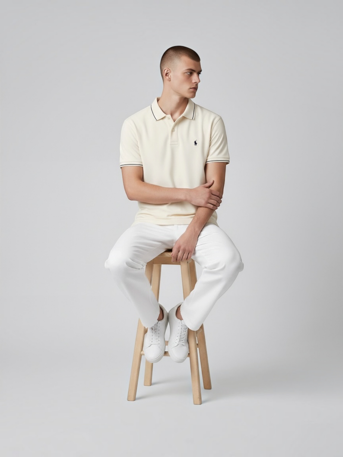 Premium Short Sleeve Polo Shirt Mens